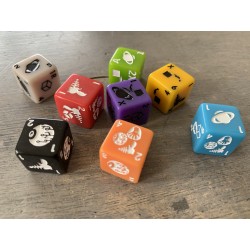 Pulp Invasion: Extra set of ALL dice