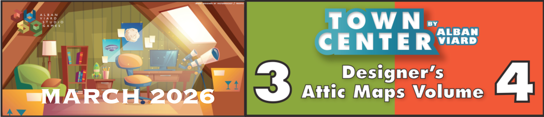 Town Center Designer's Attic map